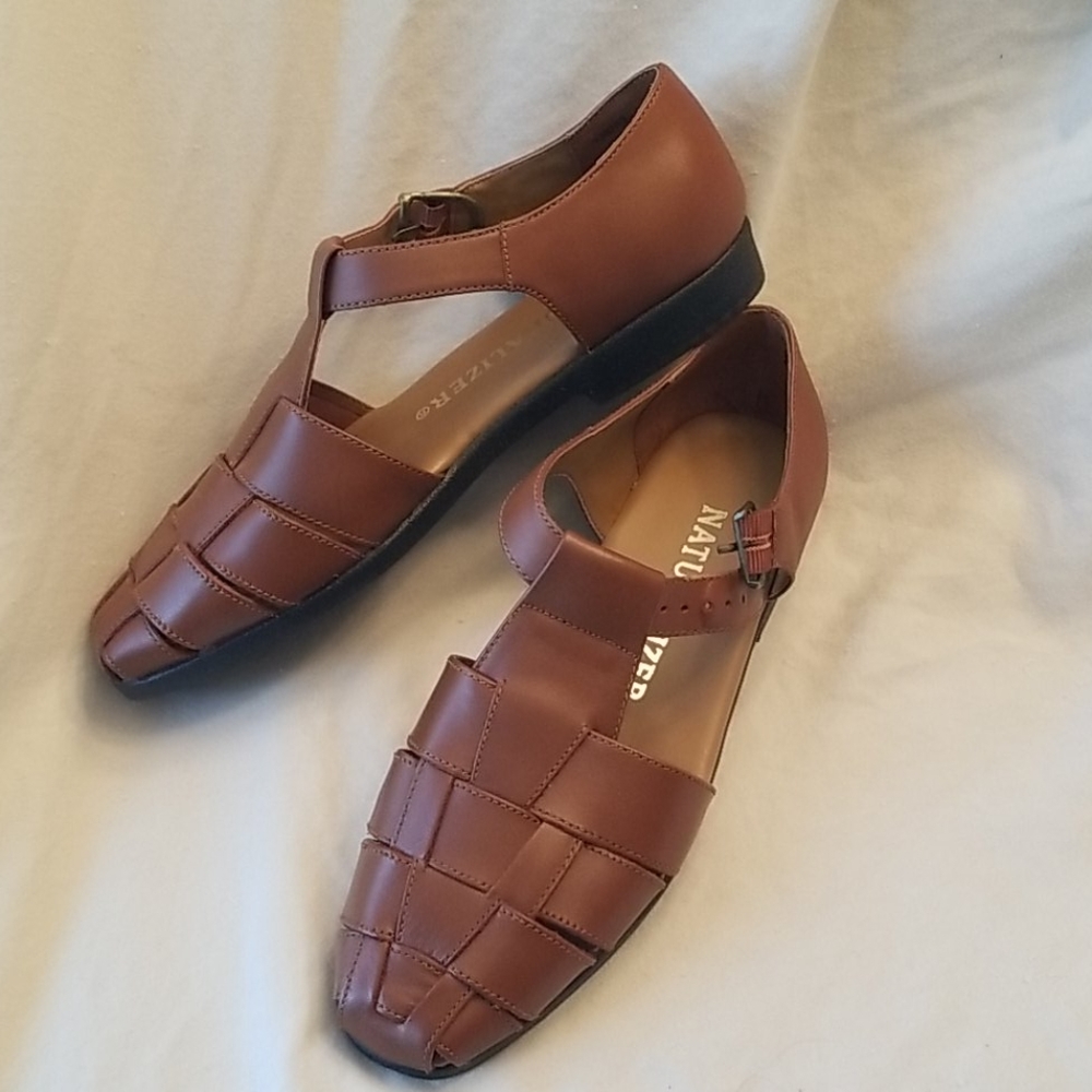 Tan sandals